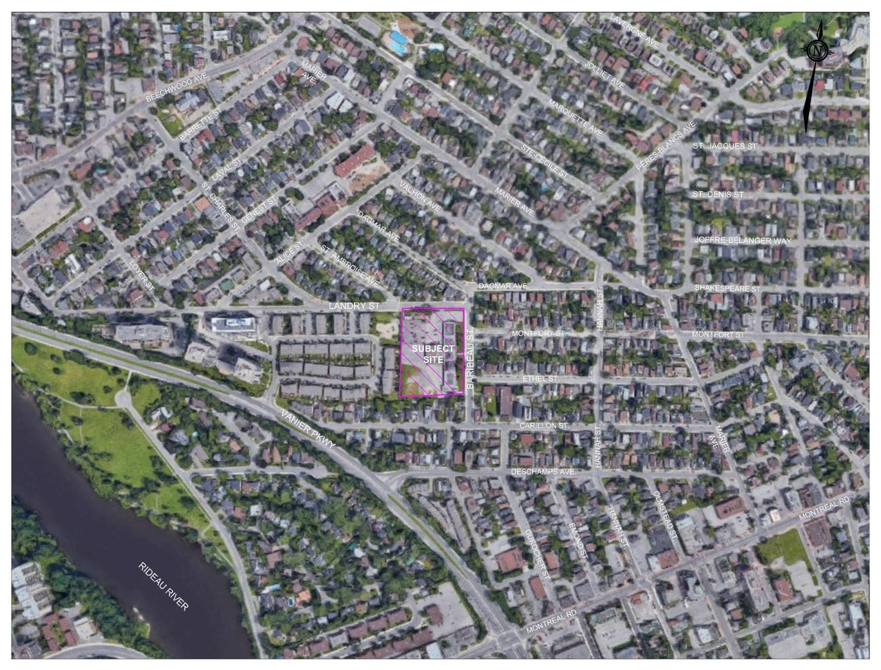 Construction site plan for project from page 6 of the file '2026-03-17 - Servicing Design Brief - D07-12-20-0118'