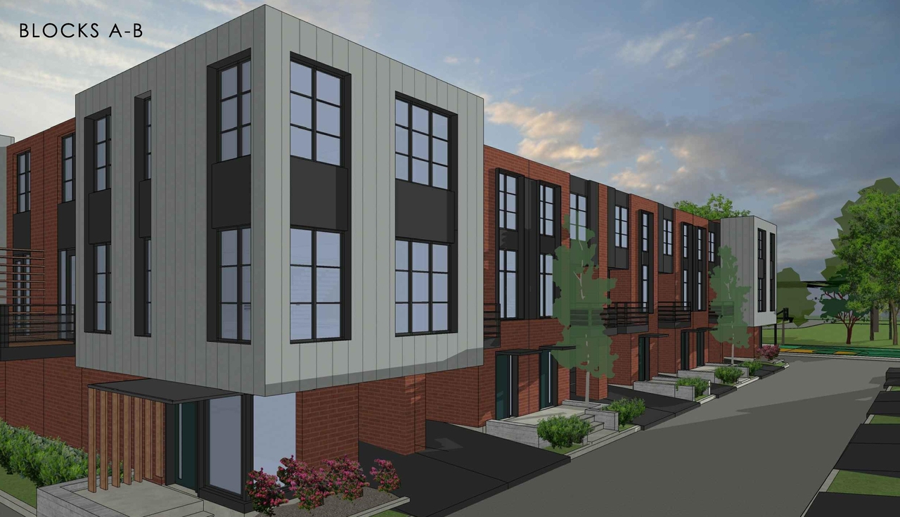 Rendering of building from page 2 of the file '2020-09-04 - Aerial View South Plans - D07-12-20-0118'