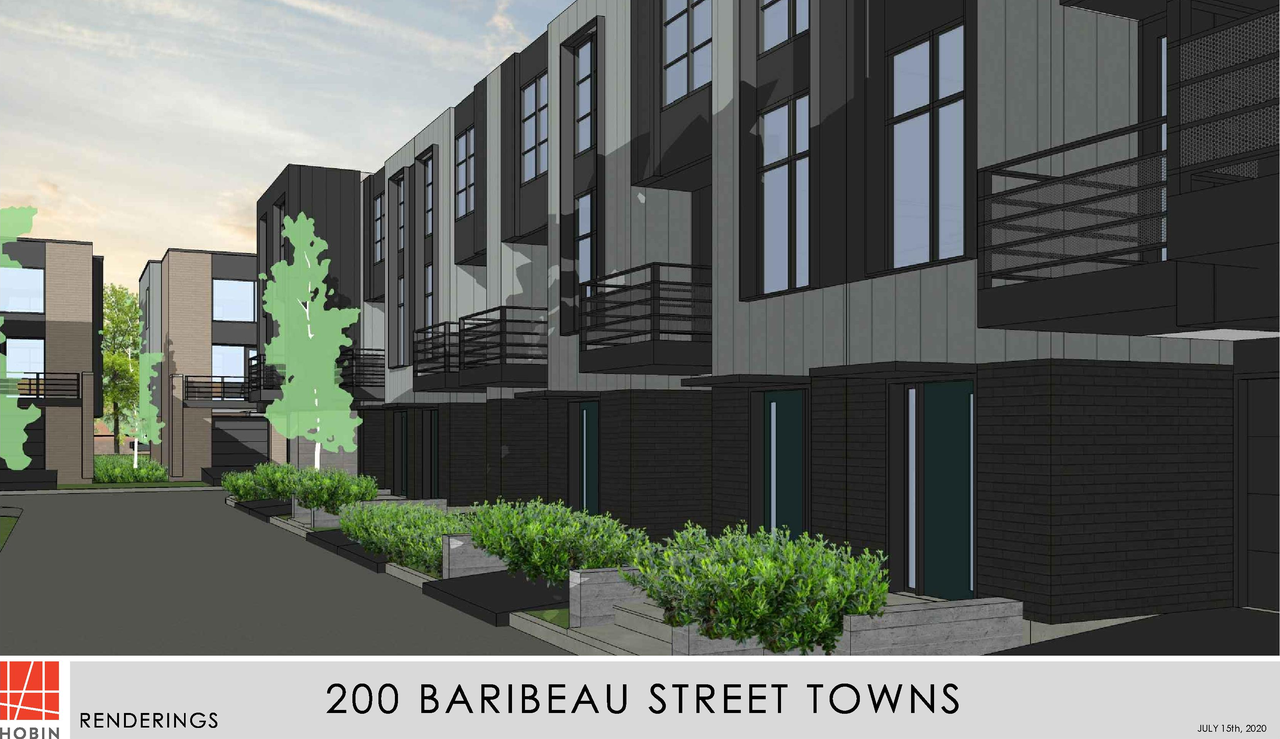 Rendering of building from page 3 of the file '2020-09-04 - Aerial View South Plans - D07-12-20-0118'