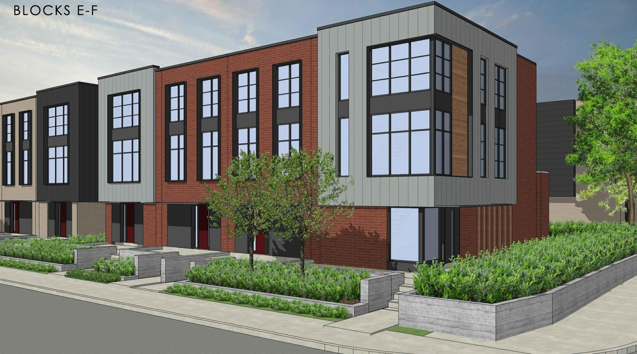 Rendering of building from page 6 of the file '2020-09-04 - Aerial View South Plans - D07-12-20-0118'