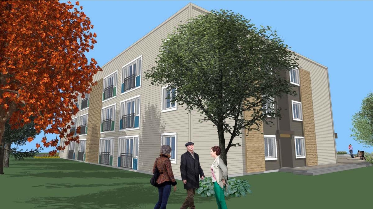 Rendering of building from page 2 of the file '2020-10-23 - Perspectives - D07-12-20-0139'