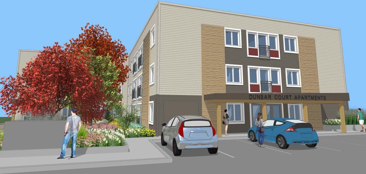 Rendering of building from page 3 of the file '2020-10-23 - Perspectives - D07-12-20-0139'