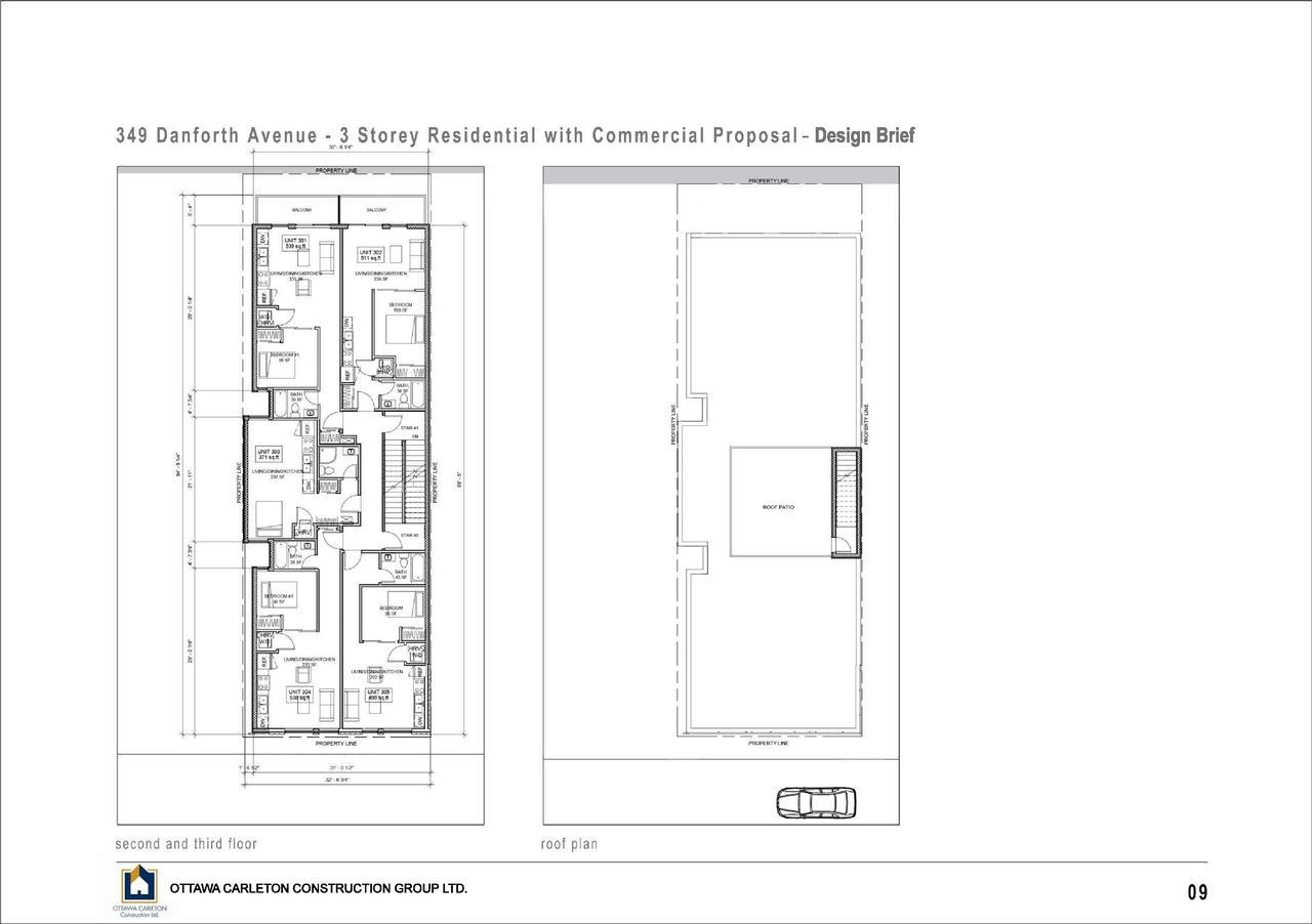 Floor plan for project from page 9 of the file '2021-03-18 - Design Brief - D07-12-20-0140'