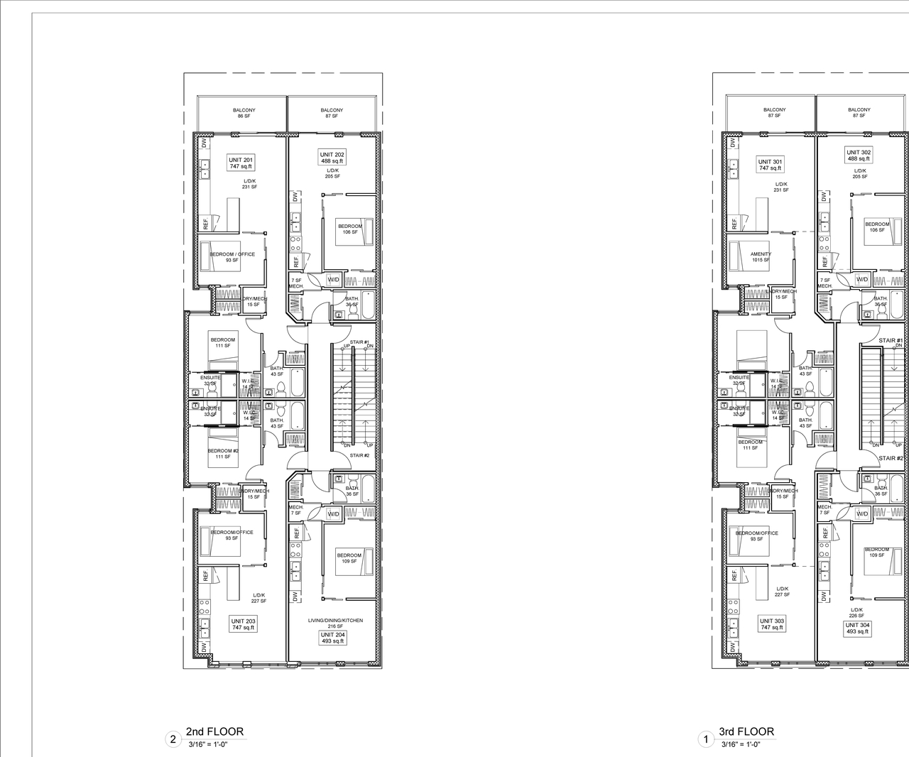 Floor plan for project from page 2 of the file '2021-11-24 - Sub 3.1 Floor Plans & Elevations - D07-12-20-0140'