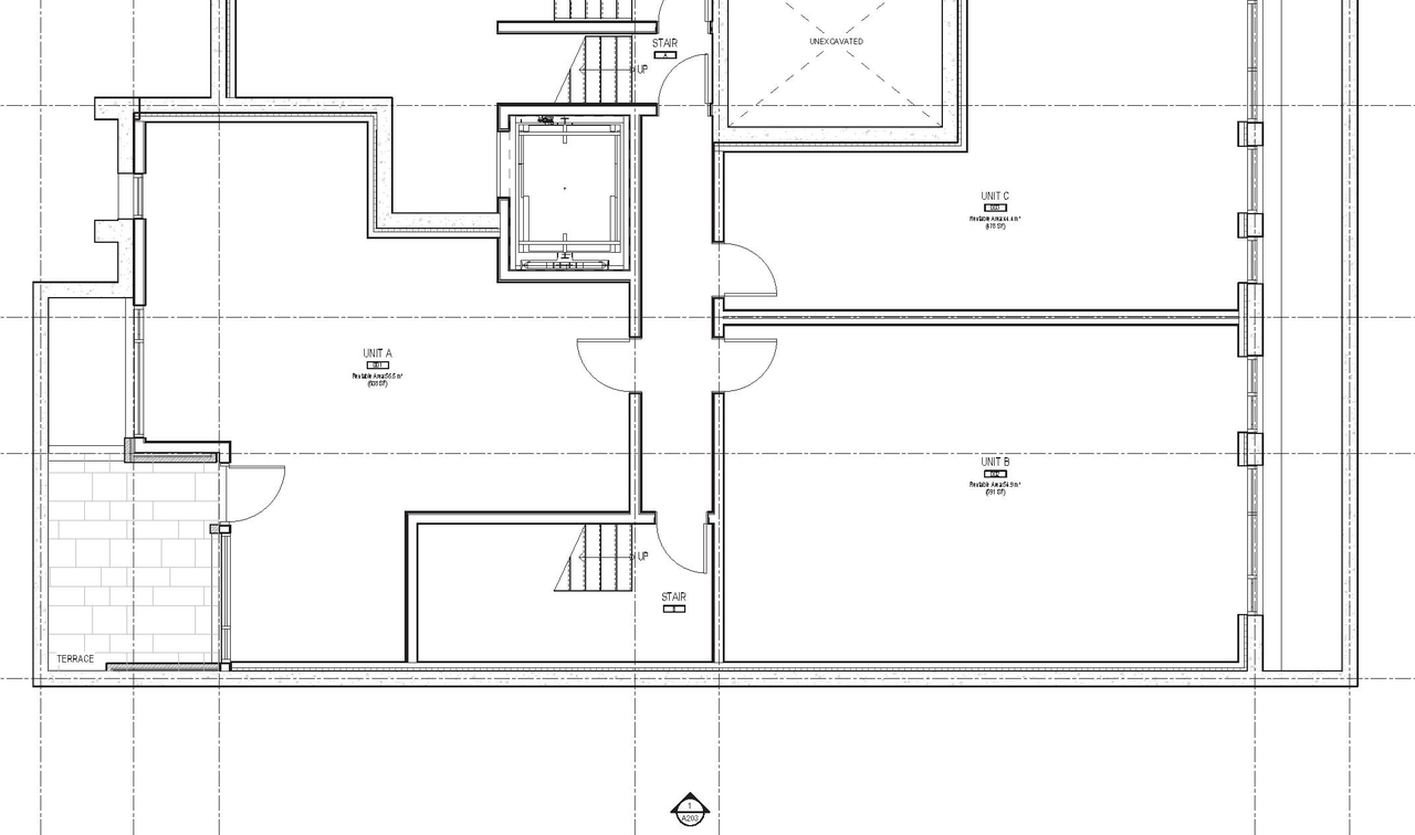 Floor plan for project from page 7 of the file '2020-11-04 - Design Brief - D07-12-20-0142'