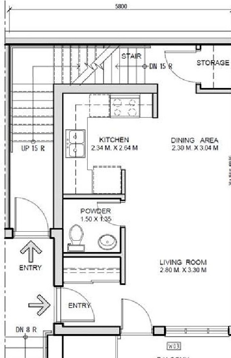 Floor plan for project from page 13 of the file '2020-11-23 - Addendum 2 to Planning Rationale Design Brief - D07-12-20-0163'