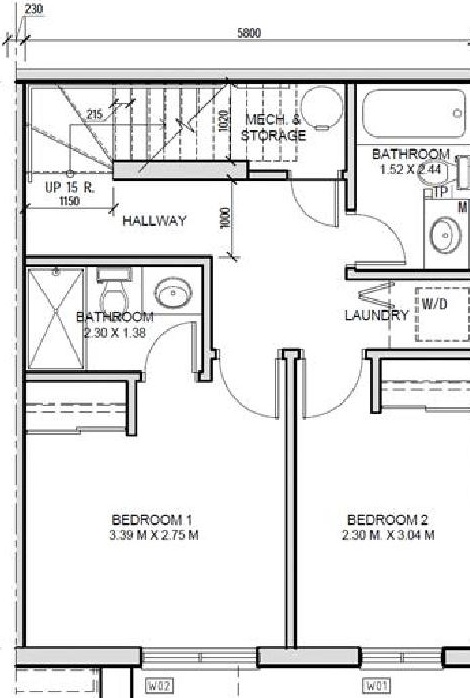Floor plan for project from page 13 of the file '2020-11-23 - Addendum 2 to Planning Rationale Design Brief - D07-12-20-0163'