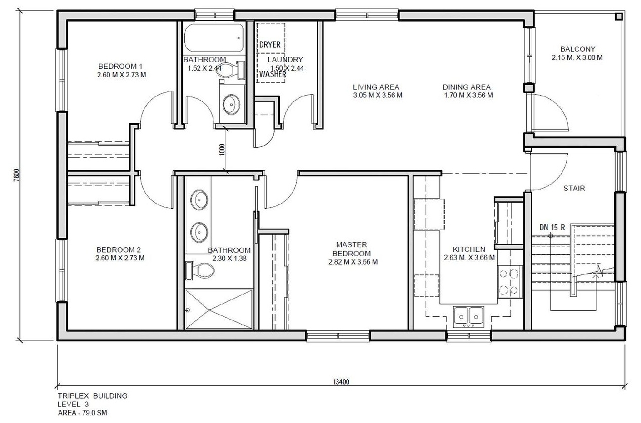 Floor plan for project from page 17 of the file '2020-11-23 - Addendum 2 to Planning Rationale Design Brief - D07-12-20-0163'