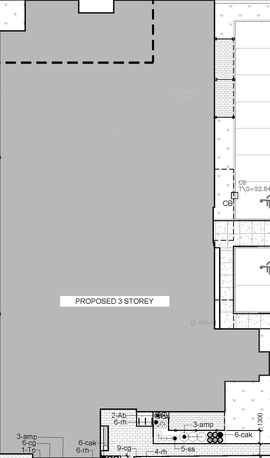 Floor plan for project from page 24 of the file '2021-04-28 - Design Brief - D07-12-20-0164'