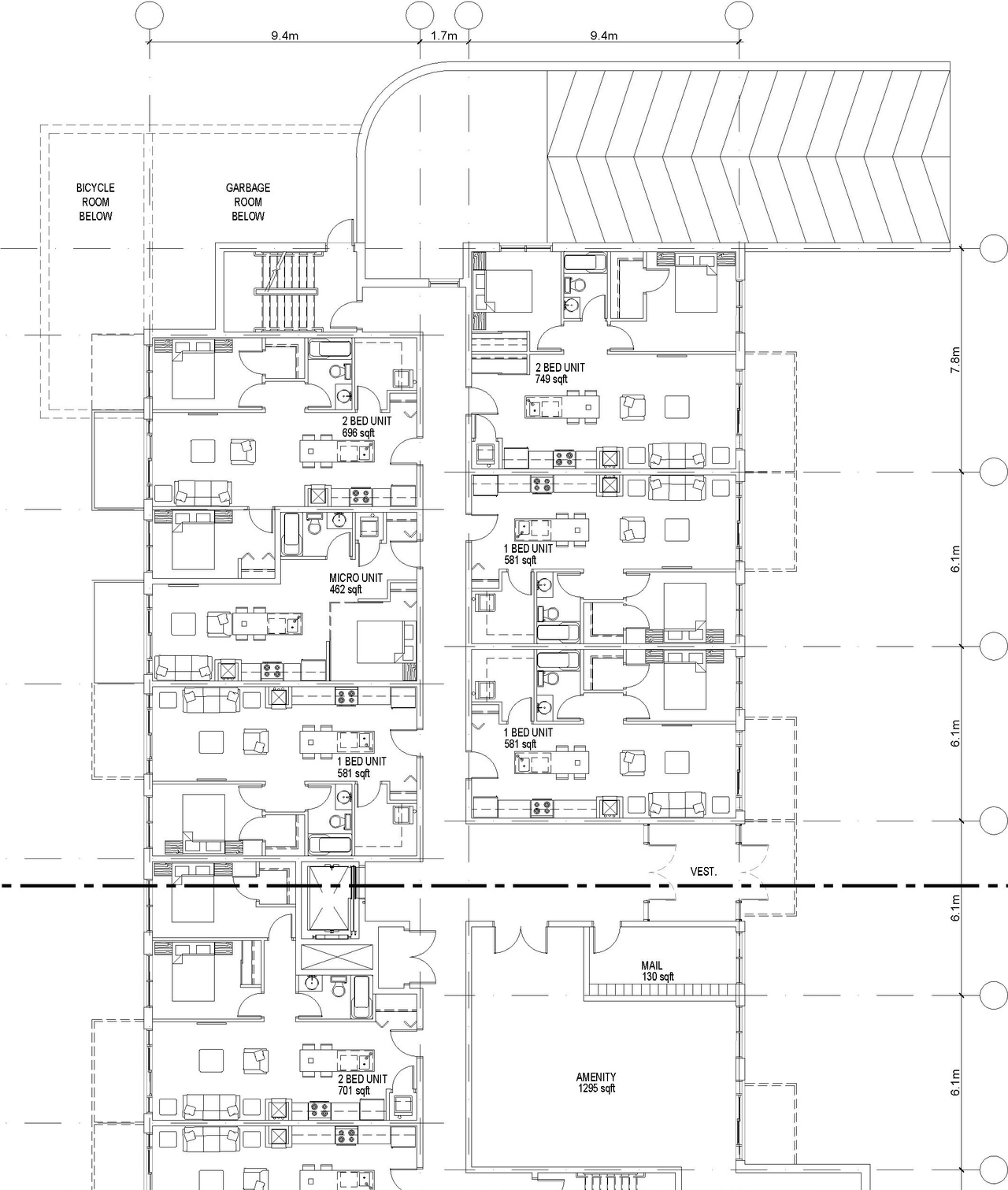 Construction site plan for project from page 25 of the file '2021-04-28 - Design Brief - D07-12-20-0164'