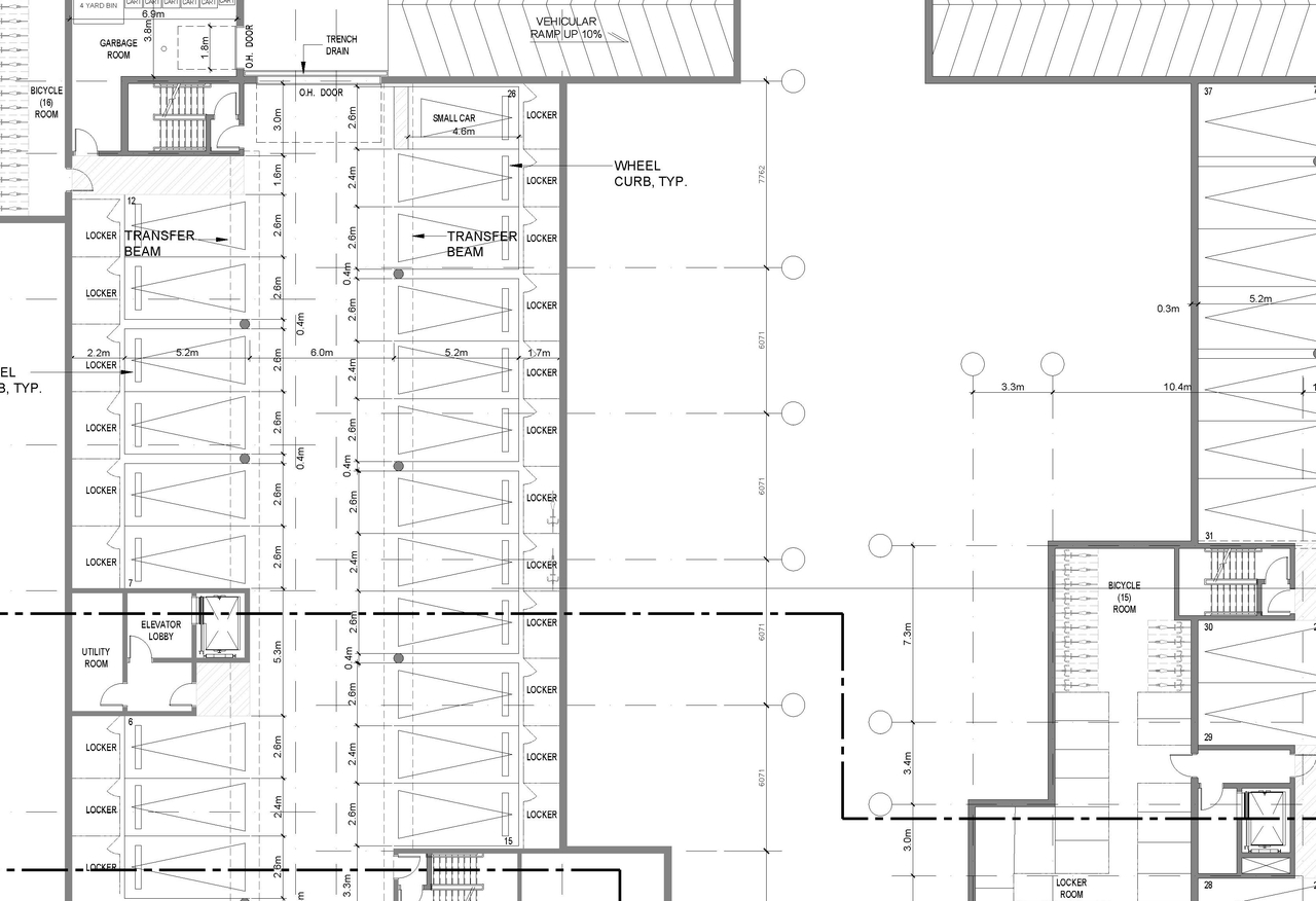 Floor plan for project from page 25 of the file '2021-04-28 - Design Brief - D07-12-20-0164'