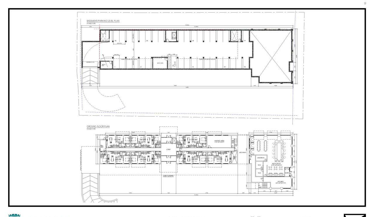 Floor plan for project from page 10 of the file '2020-12-22- UDRP Presentation - D07-12-20-0167'
