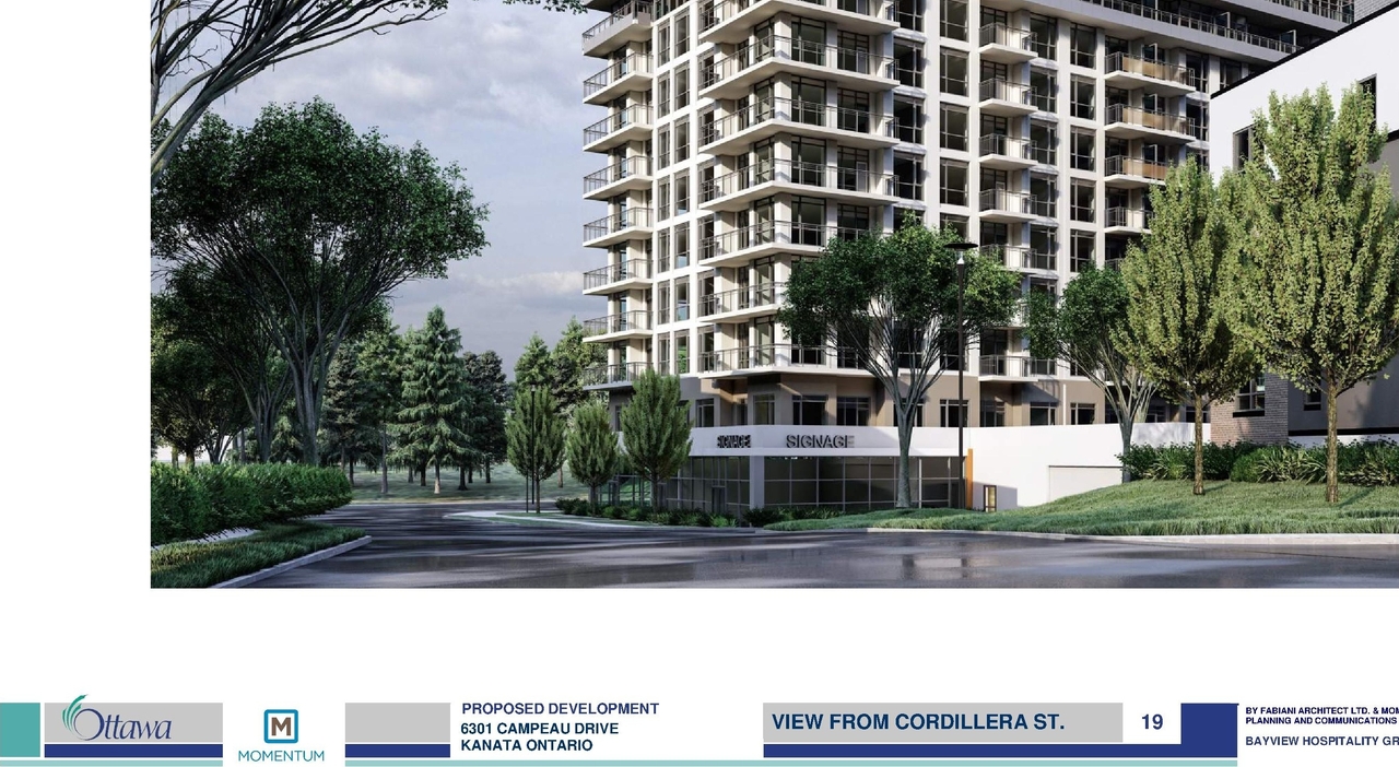 Rendering of building from page 20 of the file '2020-12-07 - Design Brief - D07-12-20-0171'