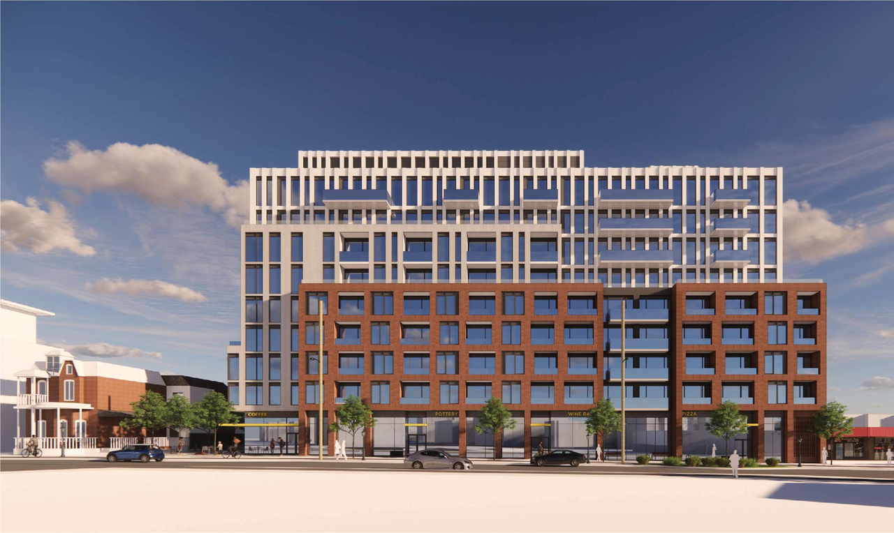 Rendering of building from page 26 of the file '2021-02-03 - UDRP Package - D07-12-20-0186'