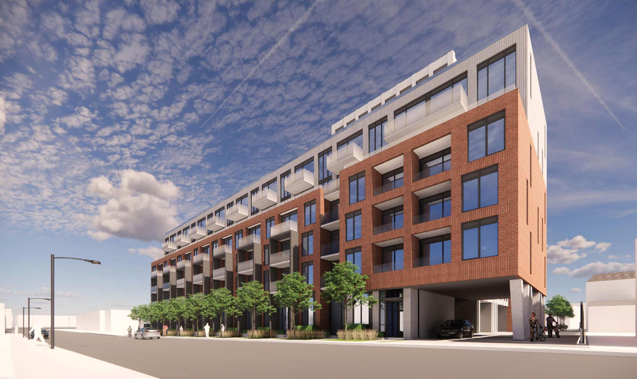 Rendering of building from page 39 of the file '2021-02-03 - UDRP Package - D07-12-20-0186'