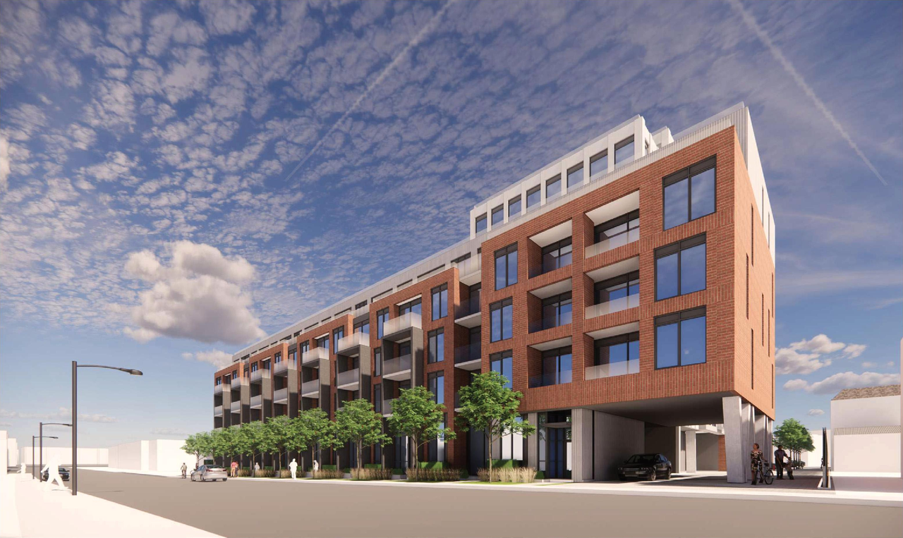 Rendering of building from page 40 of the file '2021-02-03 - UDRP Package - D07-12-20-0186'