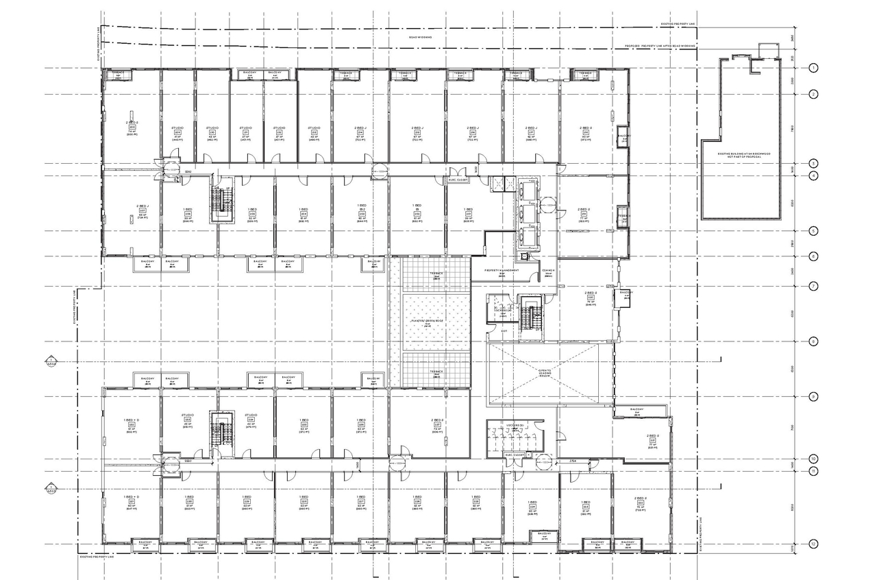 Floor plan for project from page 49 of the file '2021-02-03 - UDRP Package - D07-12-20-0186'