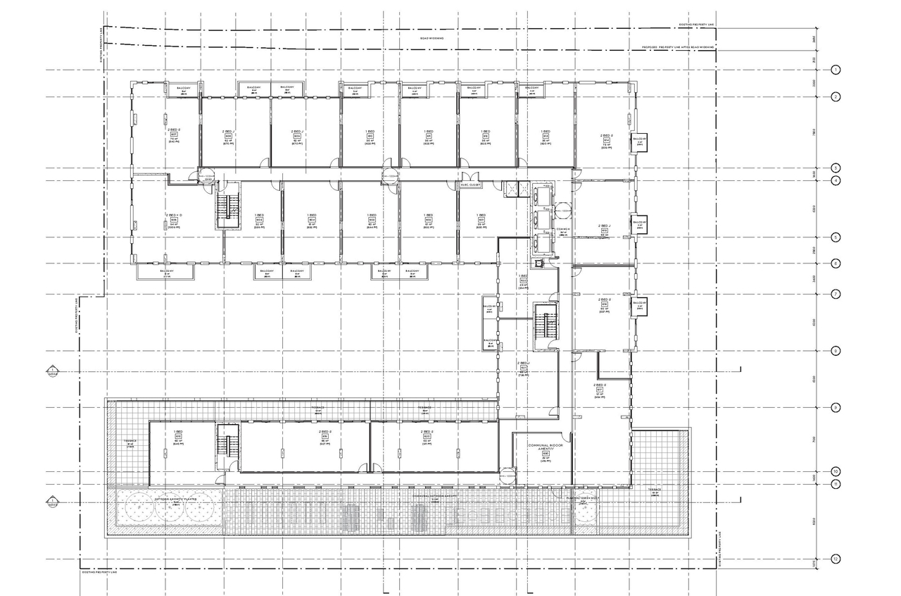 Floor plan for project from page 53 of the file '2021-02-03 - UDRP Package - D07-12-20-0186'