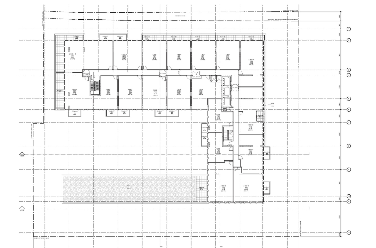 Floor plan for project from page 54 of the file '2021-02-03 - UDRP Package - D07-12-20-0186'