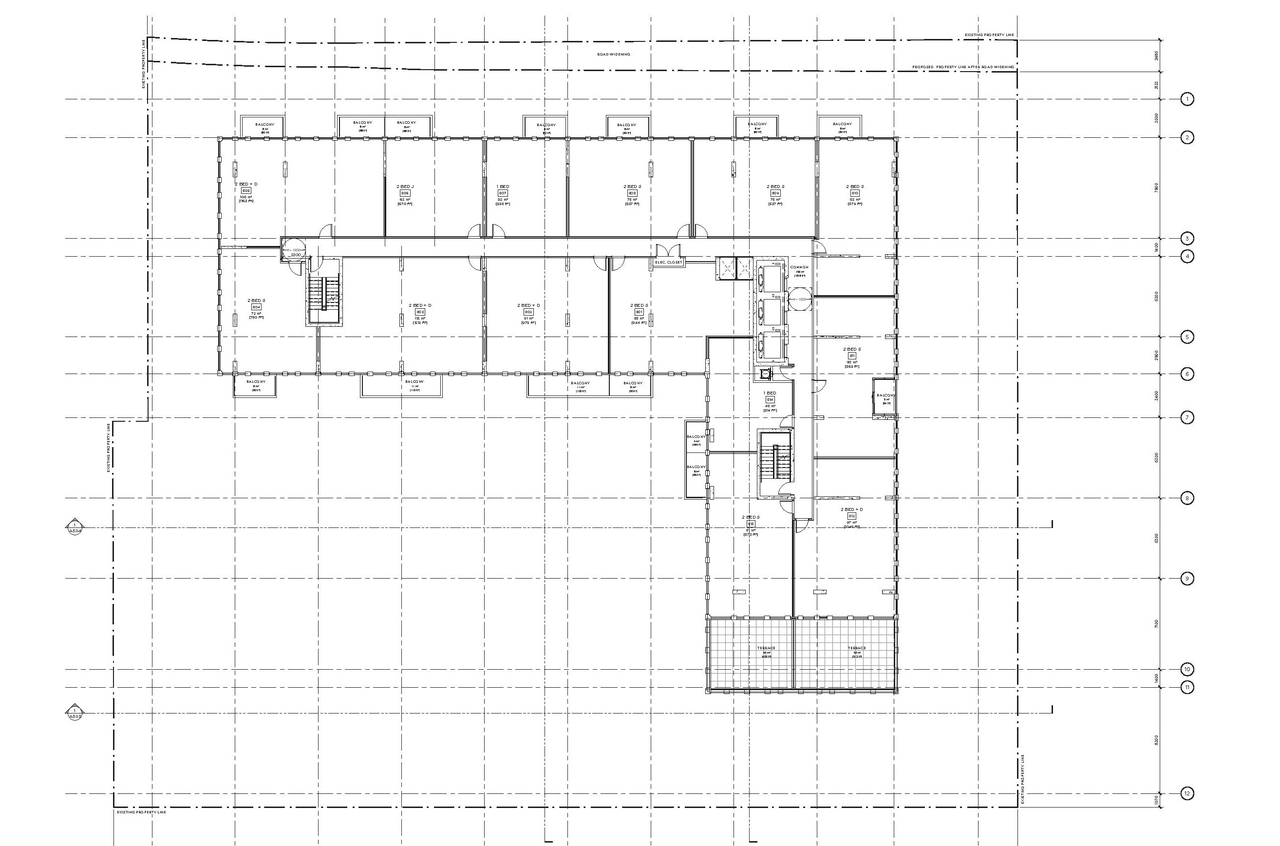 Floor plan for project from page 55 of the file '2021-02-03 - UDRP Package - D07-12-20-0186'