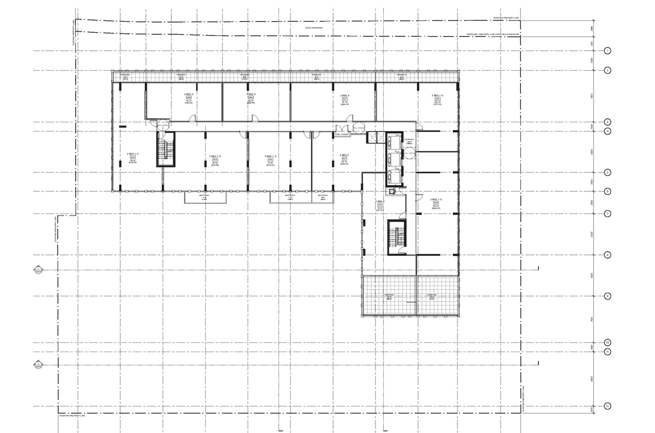 Floor plan for project from page 56 of the file '2021-02-03 - UDRP Package - D07-12-20-0186'