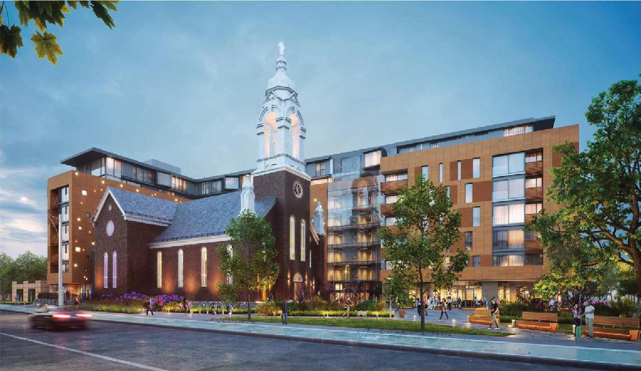 Rendering of building from page 8 of the file '2021-02-03 - UDRP Package - D07-12-20-0186'