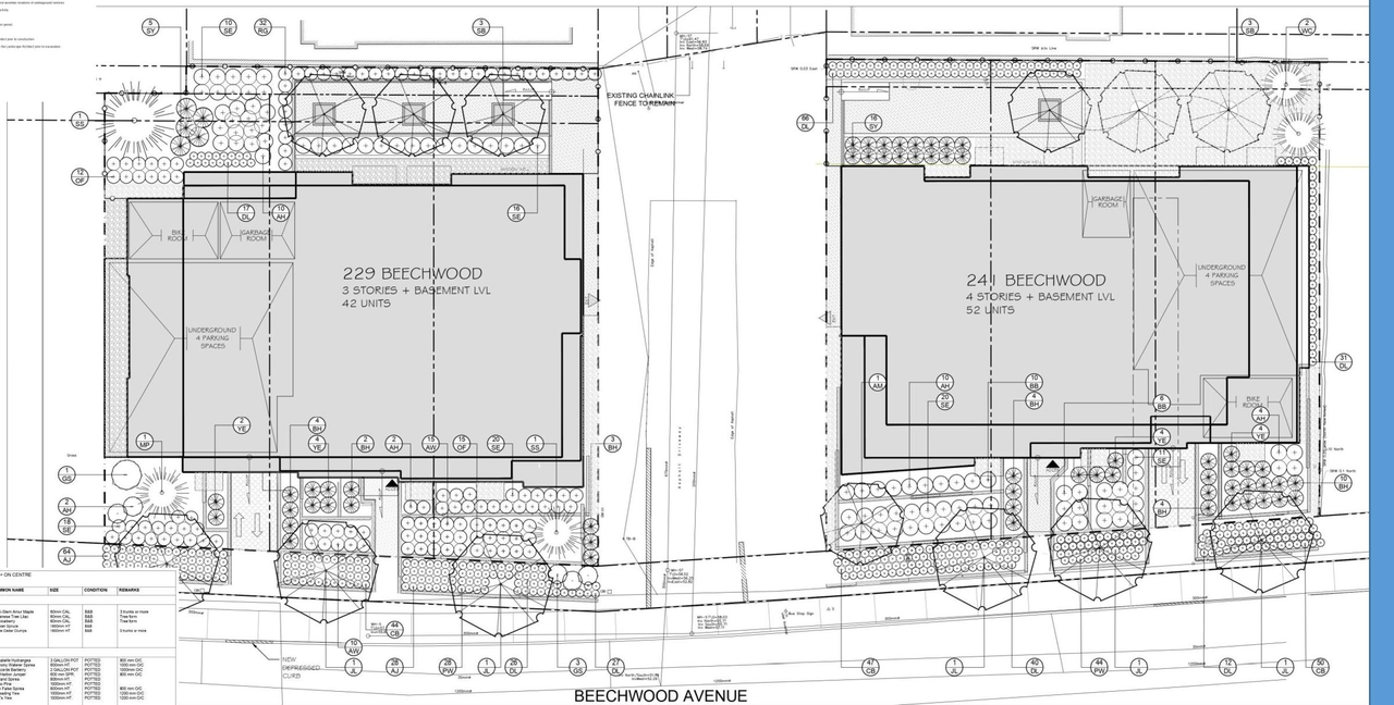 Construction site plan for project from page 15 of the file '2022-05-03 - UDRP Formal Review Package - D07-12-21-0001'