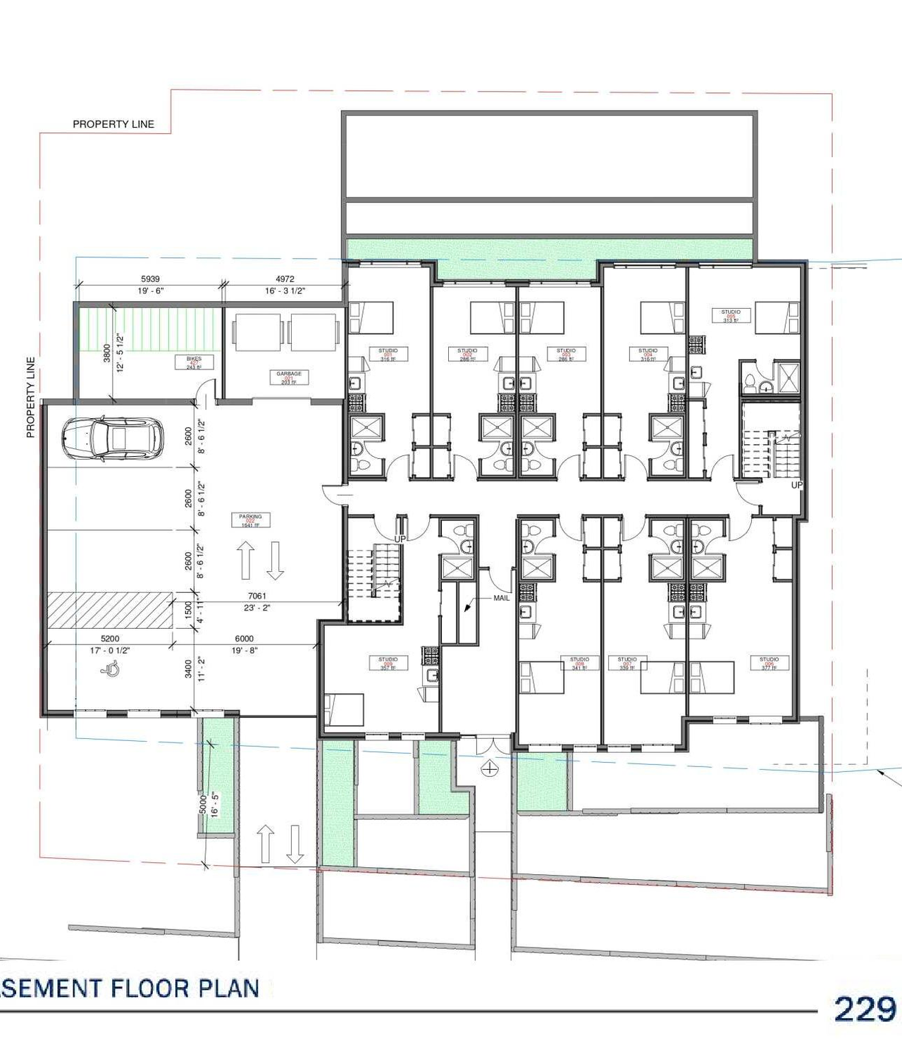Floor plan for project from page 16 of the file '2022-05-03 - UDRP Formal Review Package - D07-12-21-0001'