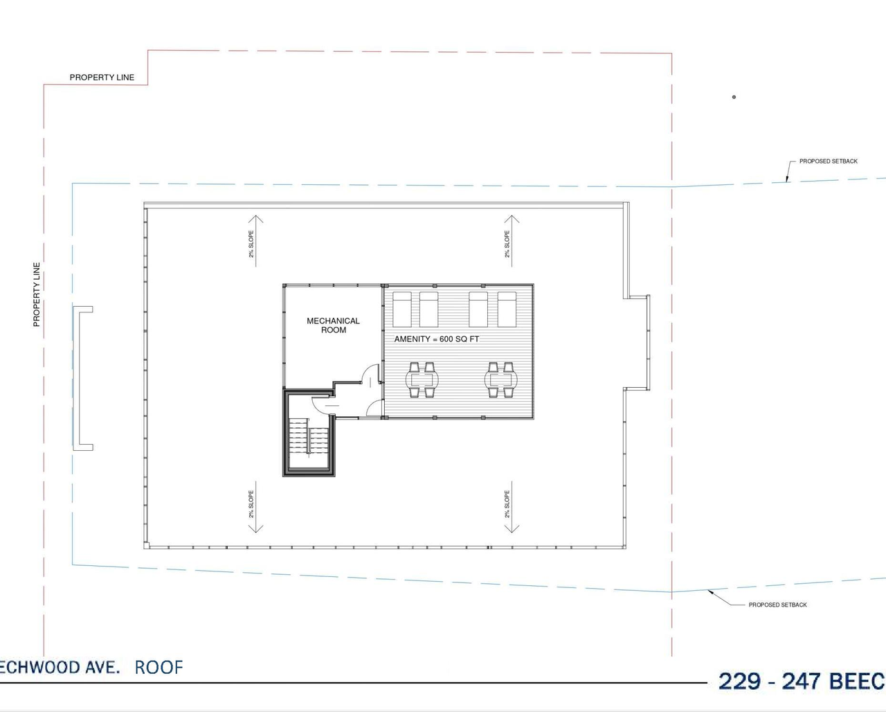 Floor plan for project from page 20 of the file '2022-05-03 - UDRP Formal Review Package - D07-12-21-0001'
