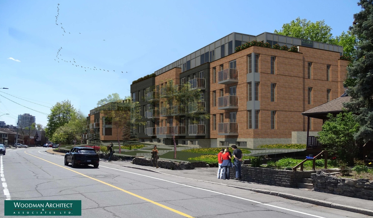 Rendering of building from page 29 of the file '2022-05-03 - UDRP Formal Review Package - D07-12-21-0001'