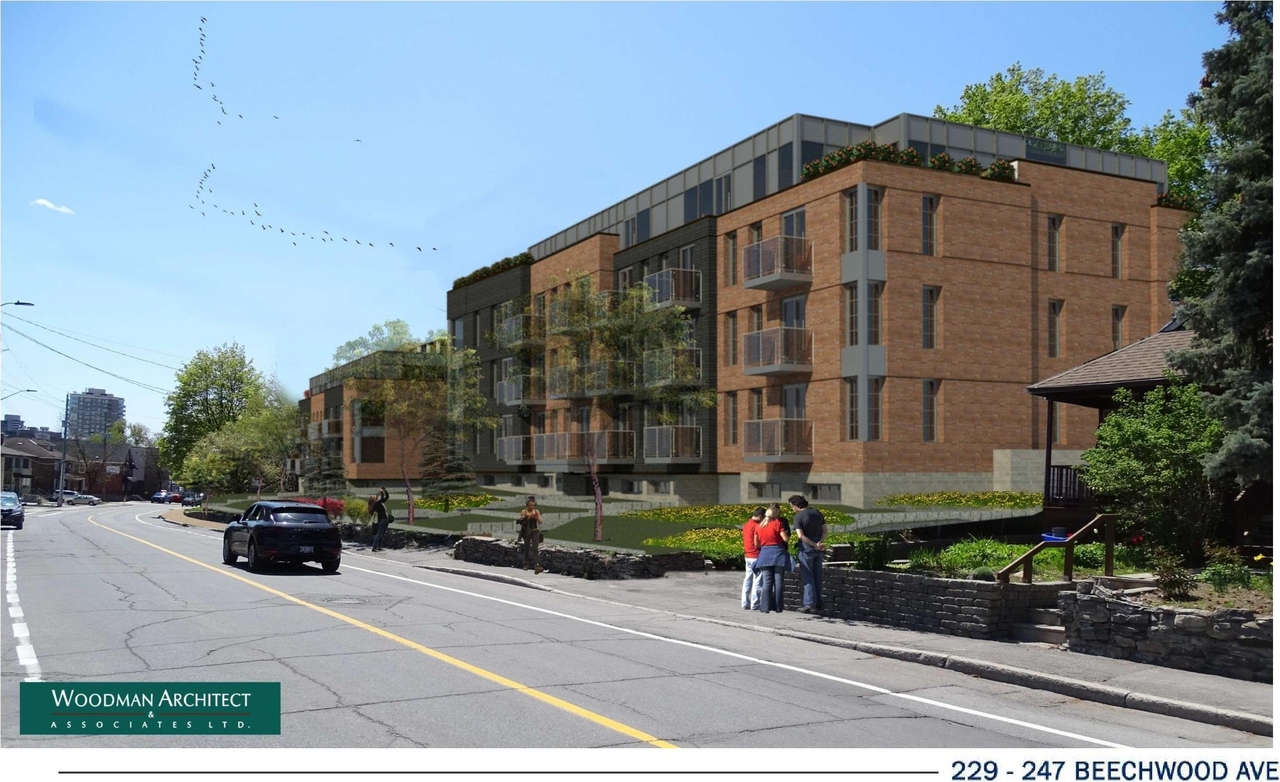 Rendering of building from page 29 of the file '2022-05-03 - UDRP Formal Review Package - D07-12-21-0001'