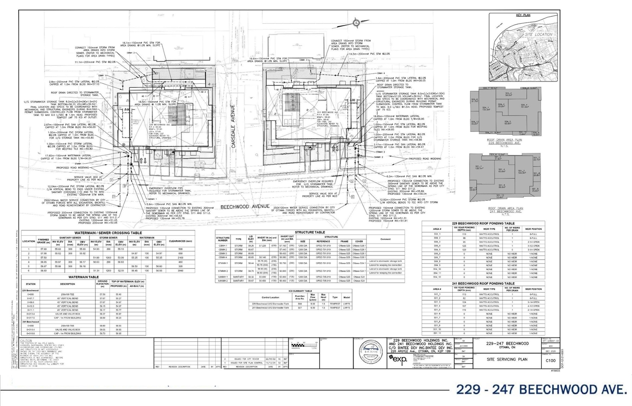Construction site plan for project from page 36 of the file '2022-05-03 - UDRP Formal Review Package - D07-12-21-0001'
