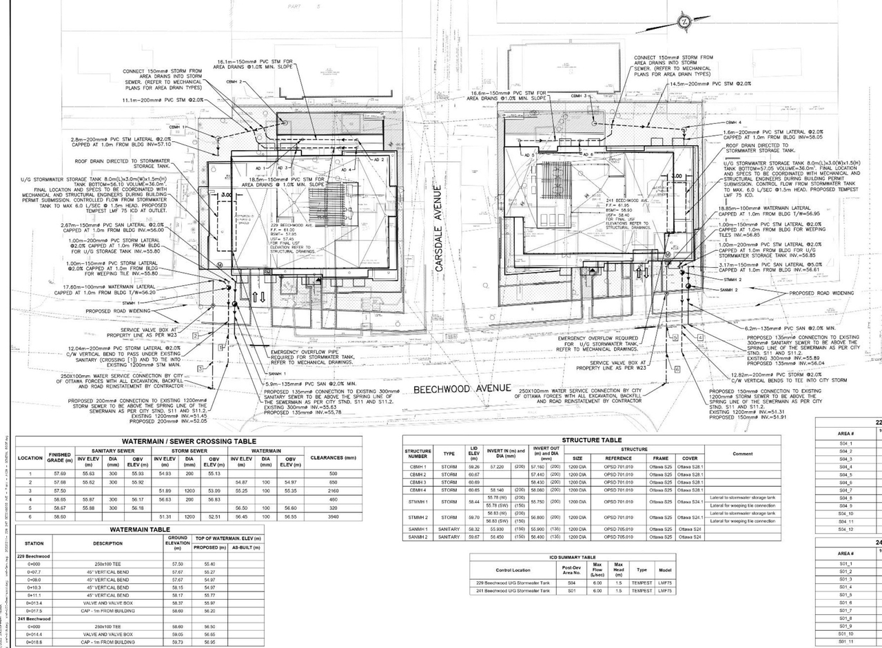Construction site plan for project from page 36 of the file '2022-05-03 - UDRP Formal Review Package - D07-12-21-0001'
