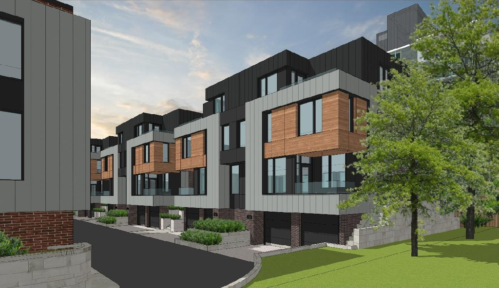 Rendering of building from page 3 of the file '2021-01-29 - Planning Design Brief - D07-12-21-0014'