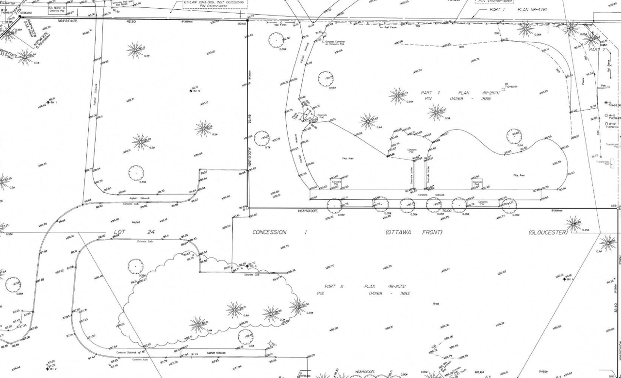 Construction site plan for project from page 3 of the file '2023-01-09 - Site & Floor Plans -D07-12-21-0015'