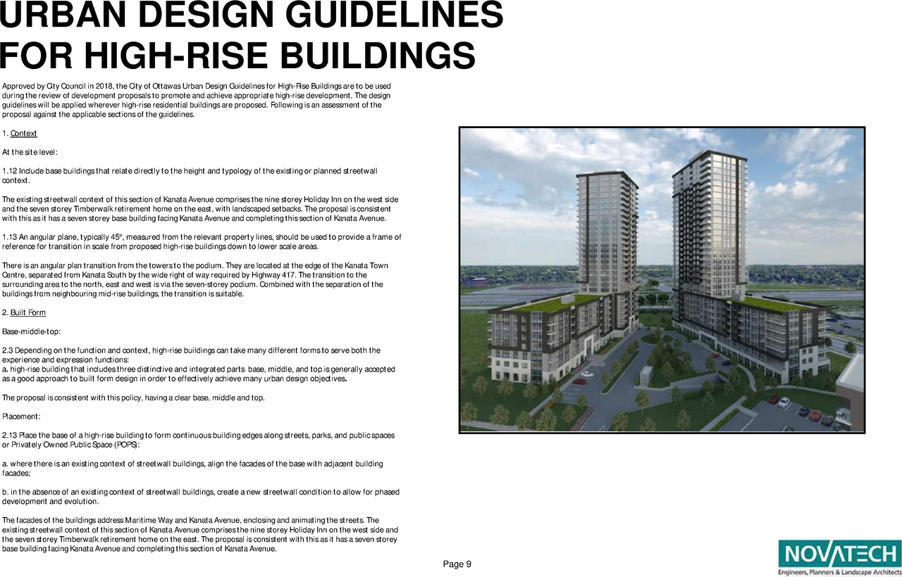 Rendering of building from page 10 of the file '2021-05-27 - Applicant Urban Design Review Panel Presentation - D07-12-21-0017'