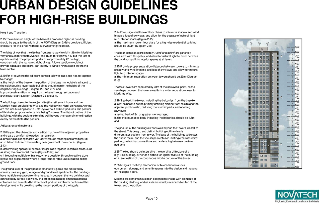 Rendering of building from page 11 of the file '2021-05-27 - Applicant Urban Design Review Panel Presentation - D07-12-21-0017'