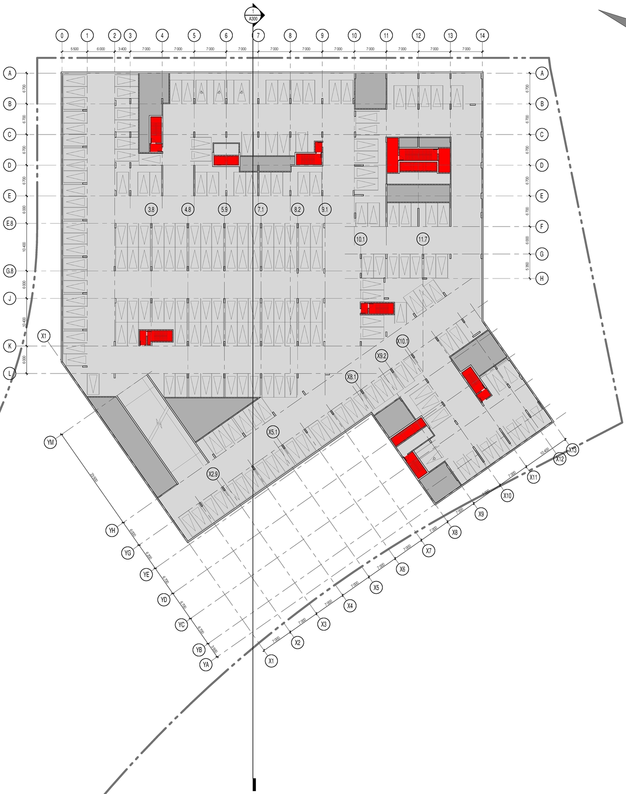 Construction site plan for project from page 17 of the file '2021-05-27 - Applicant Urban Design Review Panel Presentation - D07-12-21-0017'