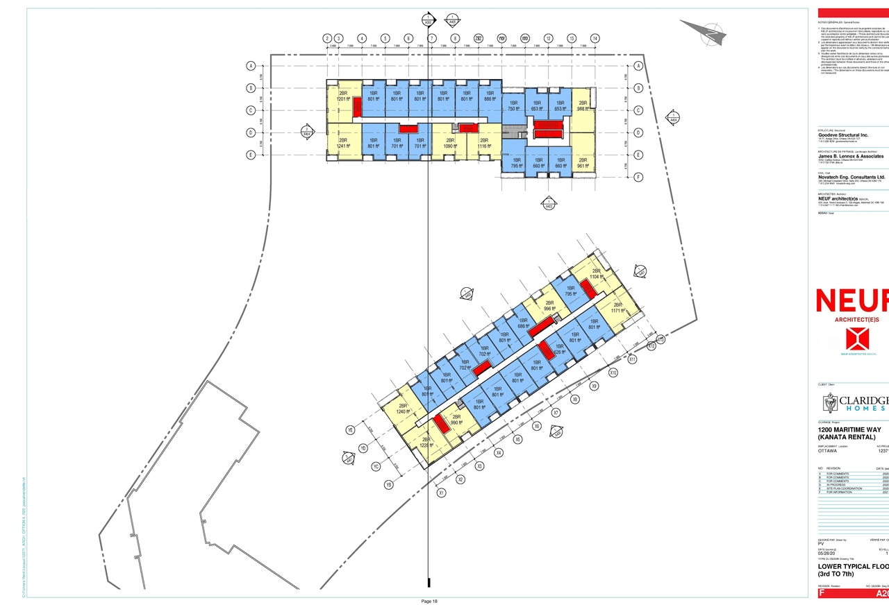 Construction site plan for project from page 19 of the file '2021-05-27 - Applicant Urban Design Review Panel Presentation - D07-12-21-0017'