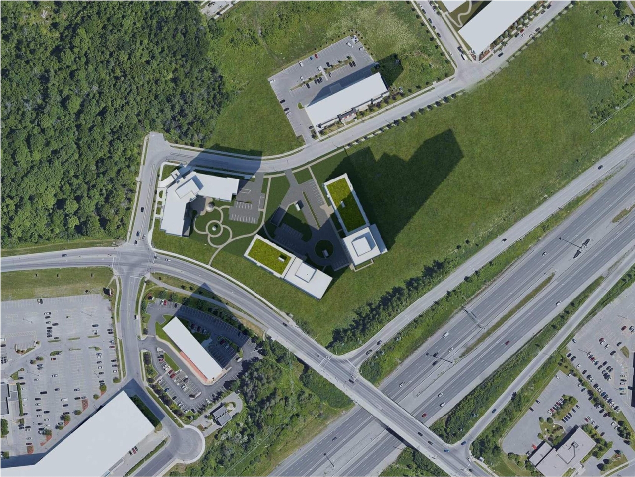 Construction site plan for project from page 28 of the file '2021-05-27 - Applicant Urban Design Review Panel Presentation - D07-12-21-0017'