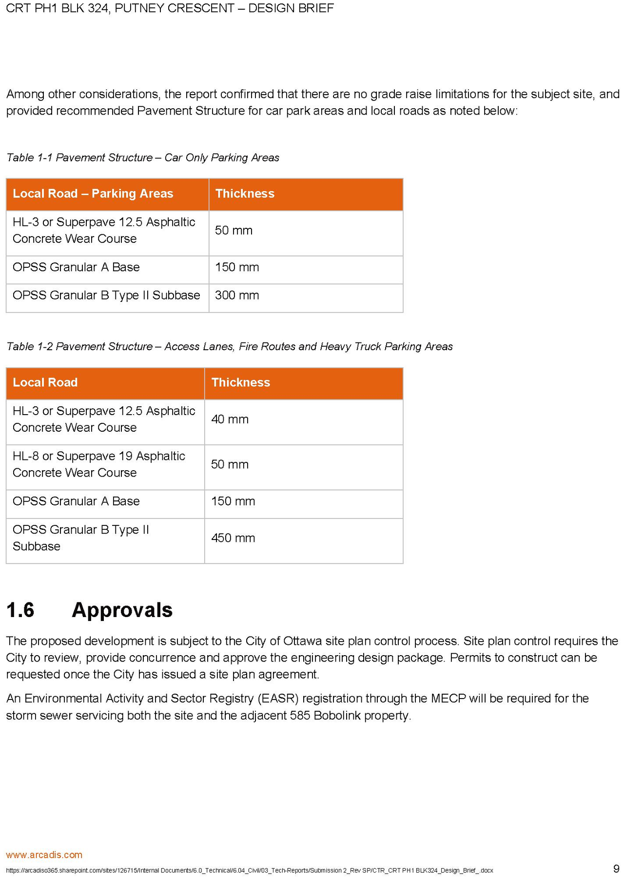 Construction site plan for project from page 10 of the file '2026-09-29 - Design Brief - D07-12-21-0022'