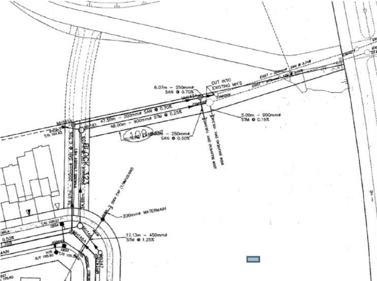 Construction site plan for project from page 28 of the file '2021-08-20 - Design Brief - D07-12-21-0022'