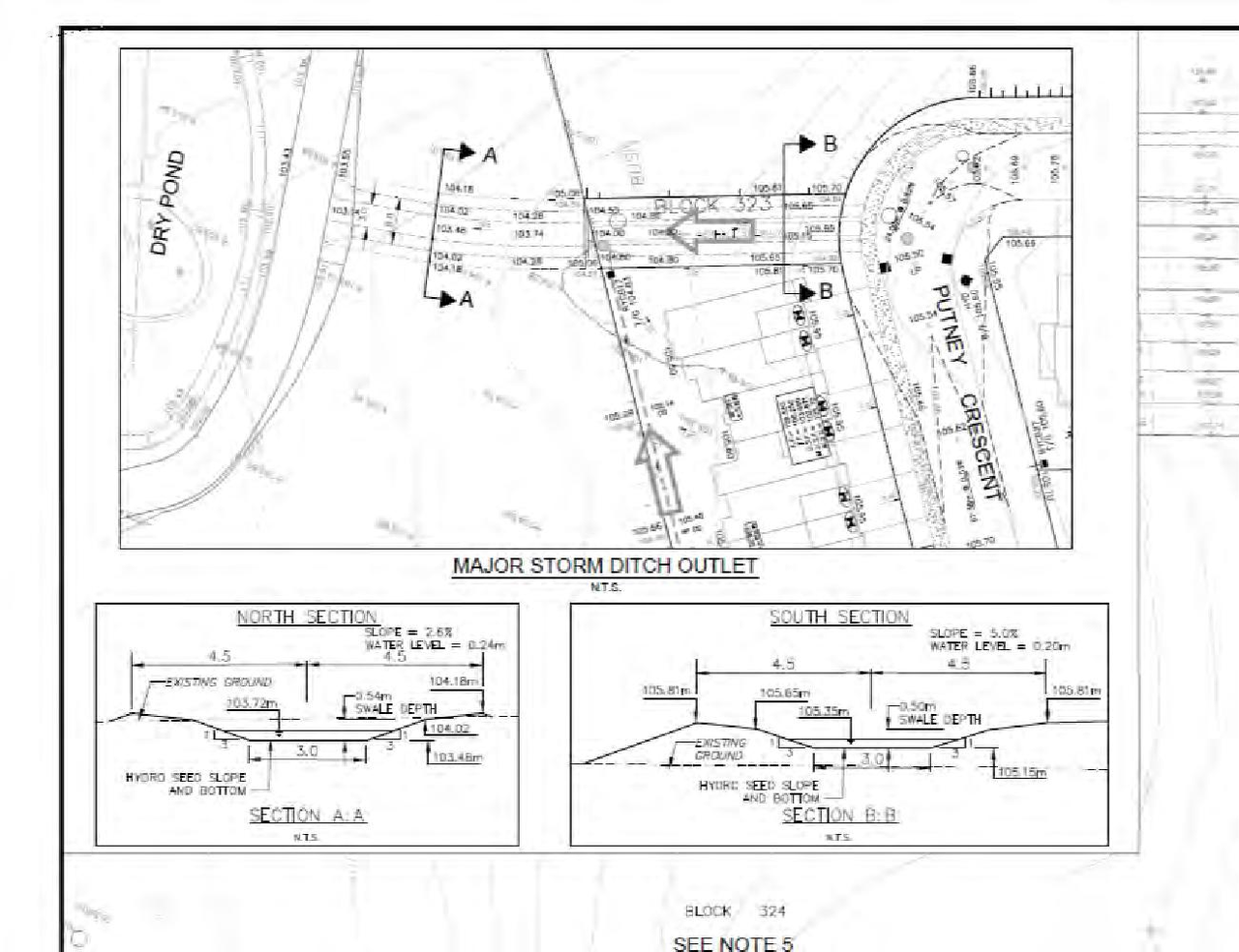 Construction site plan for project from page 29 of the file '2021-08-20 - Design Brief - D07-12-21-0022'