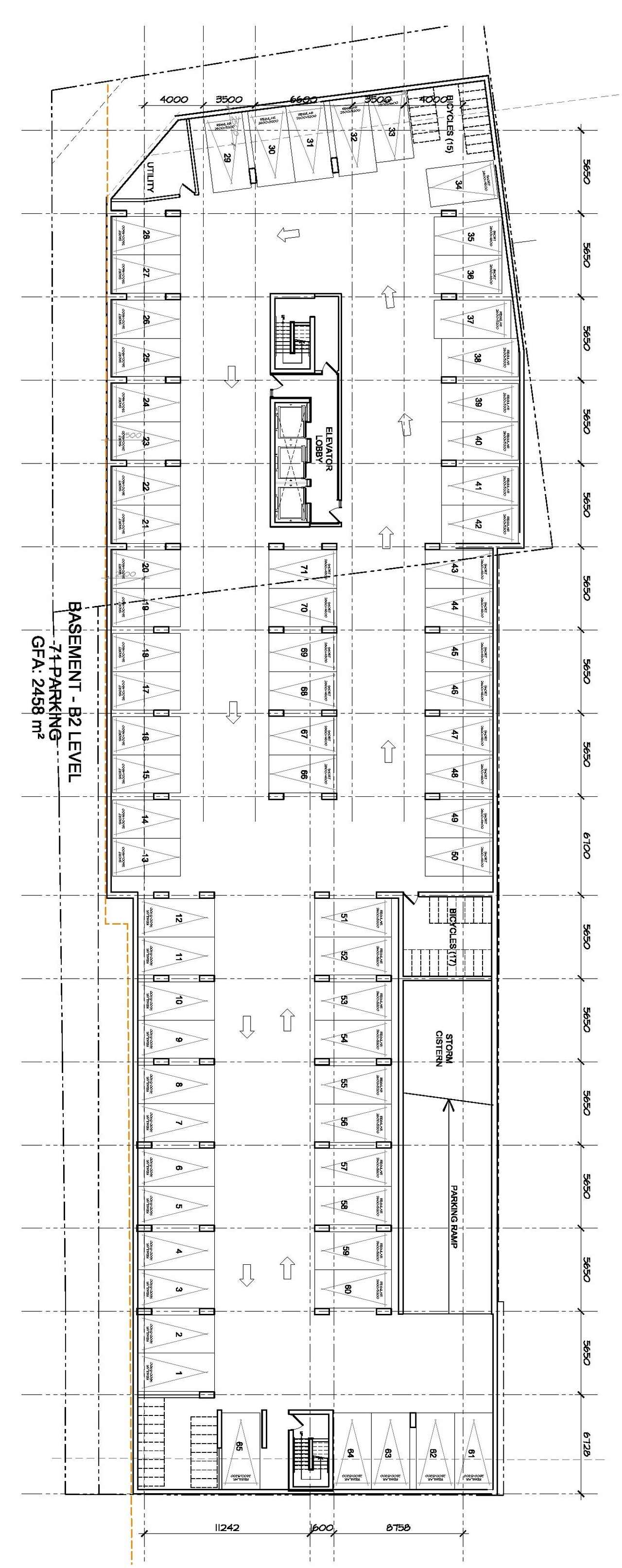 Floor plan for project from page 1 of the file '2021-03-09 - Floor Plans - D07-12-21-0031'
