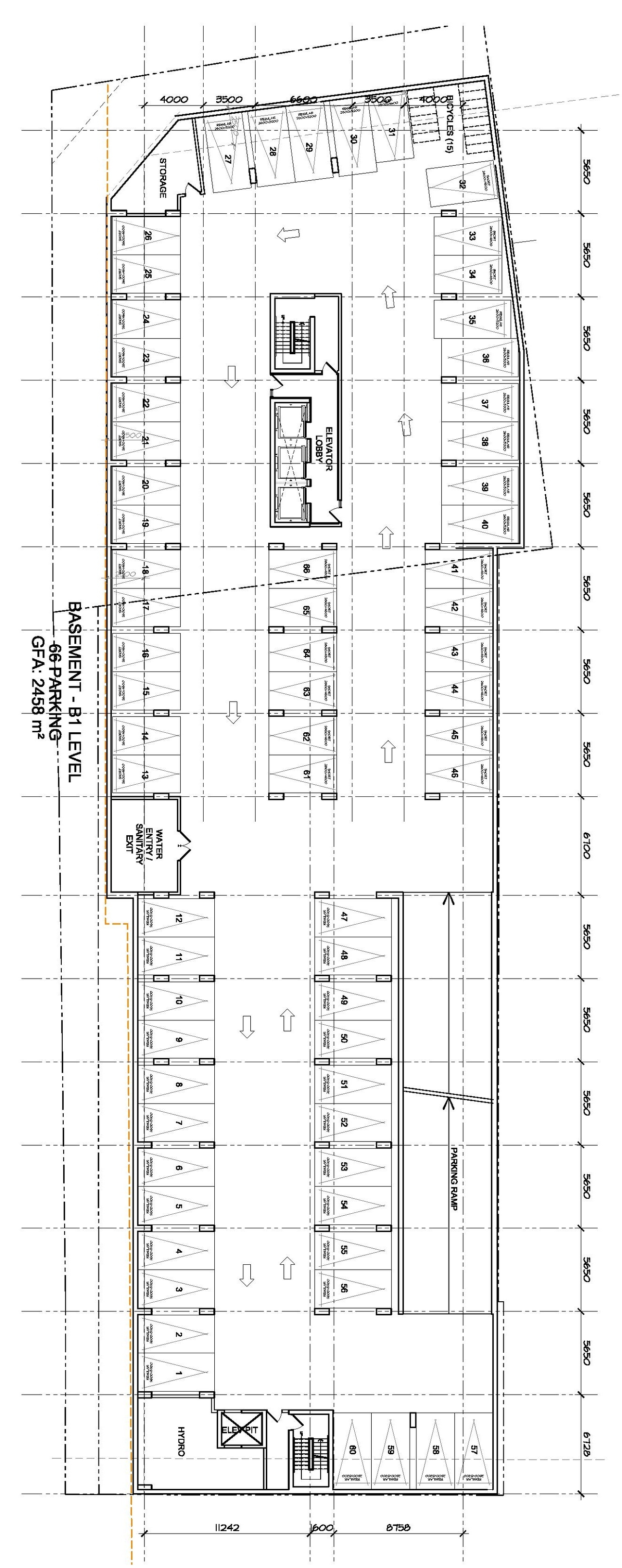 Floor plan for project from page 2 of the file '2021-03-09 - Floor Plans - D07-12-21-0031'