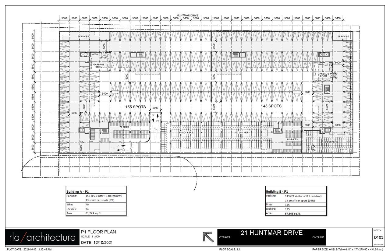 Floor plan for project from page 4 of the file '2021-11-04 - Floor Plans & Elevations - D07-12-21-0035'