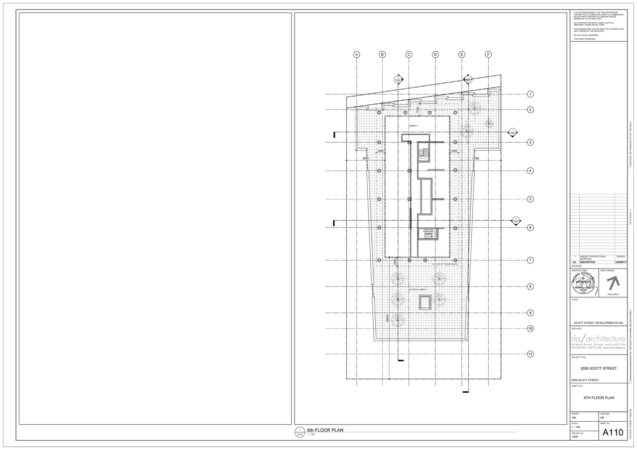Floor plan for project from page 11 of the file '2021-04-07- Floor Plans and Elevations - D07-12-21-0037'