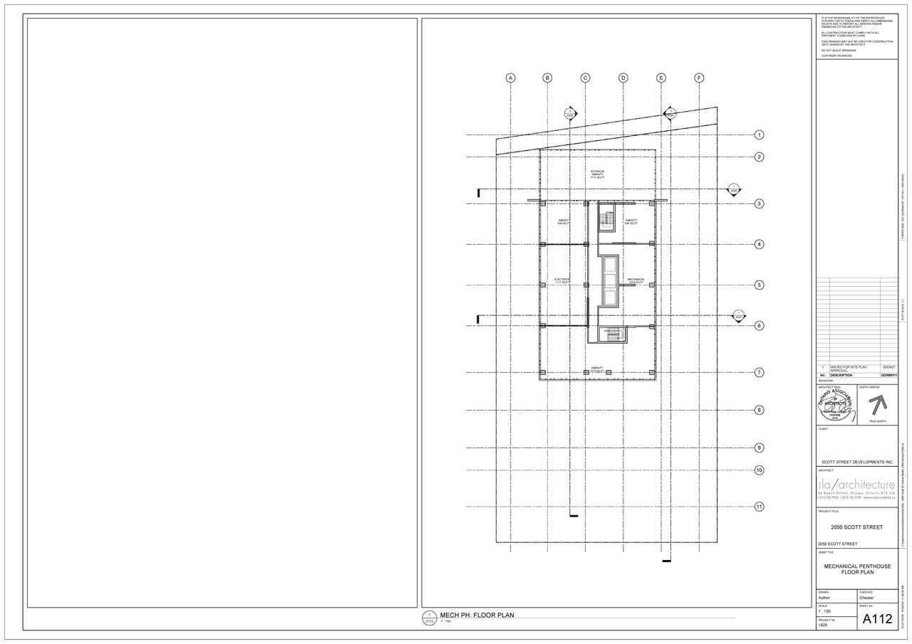Floor plan for project from page 13 of the file '2021-04-07- Floor Plans and Elevations - D07-12-21-0037'