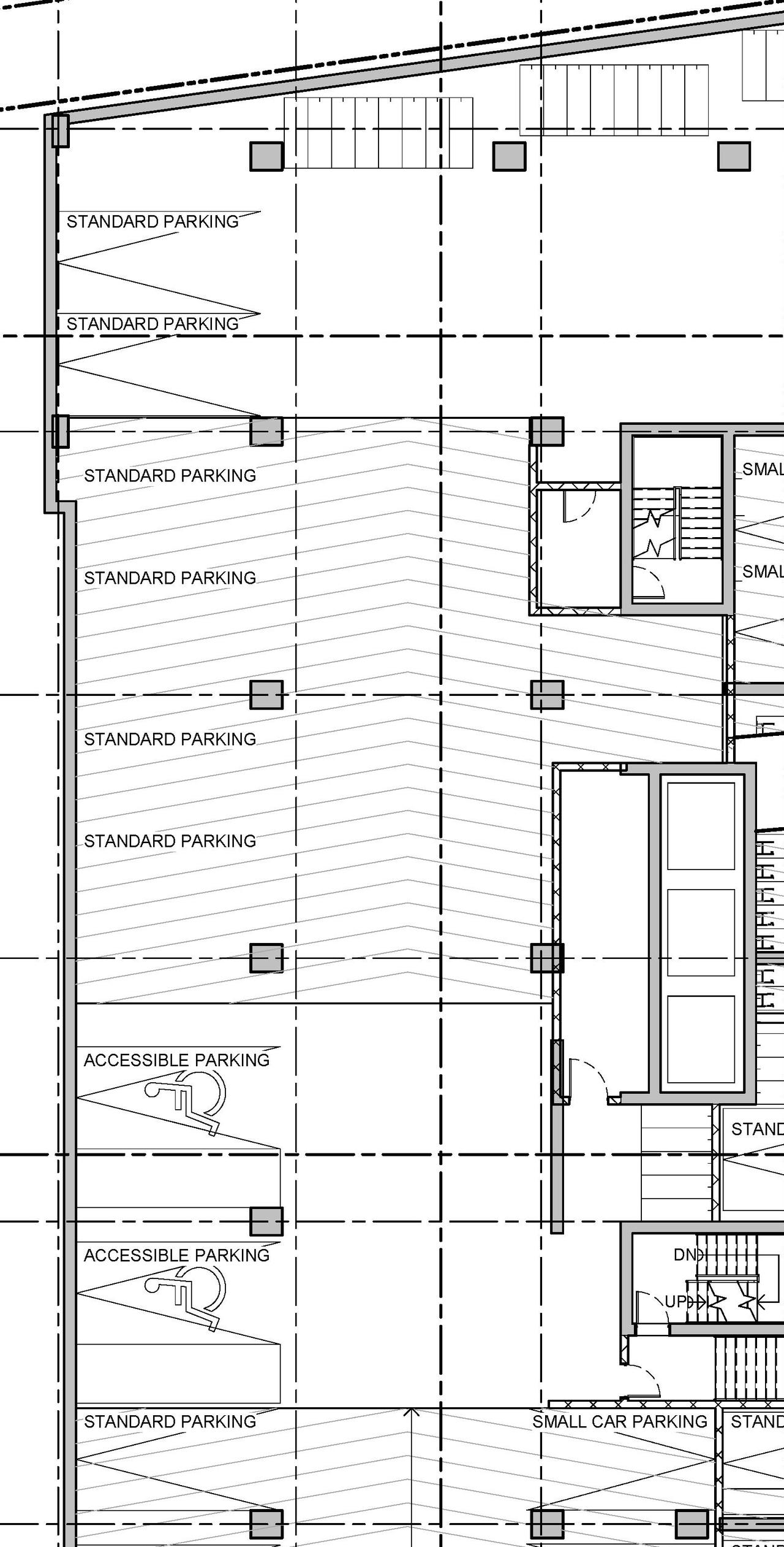 Construction site plan for project from page 2 of the file '2021-04-07- Floor Plans and Elevations - D07-12-21-0037'