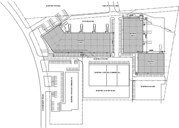 Construction site plan for project from page 6 of the file '2021-04-13 - Design Brief - D07-12-21-0044'